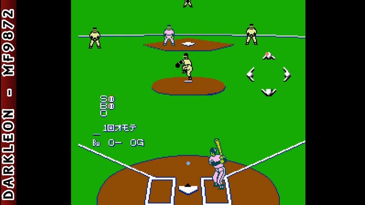 Super Real Baseball '88 NINTENDO NES