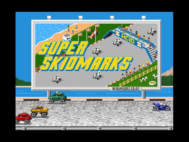 Super Skidmarks MEGADRIVE