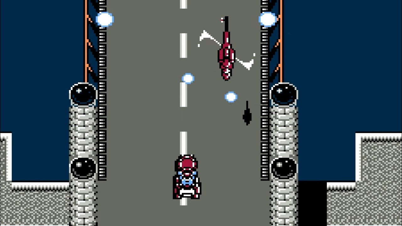"Super Spy Hunter NINTENDO NES