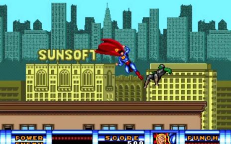 "Superman MEGADRIVE