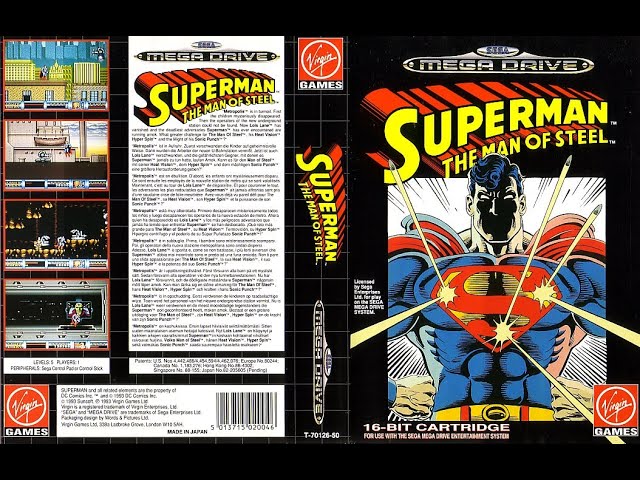 Superman: The Man of SteelPAL" MEGADRIVE