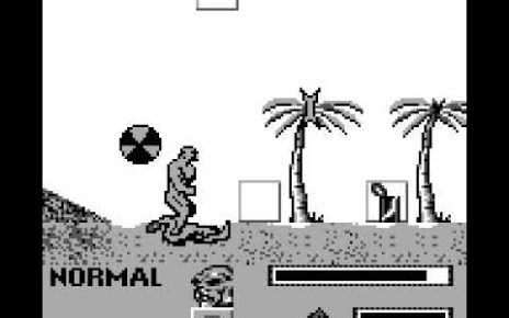 Swamp Thing gameboy