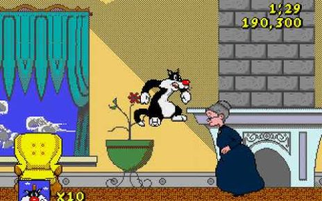 Sylvester and Tweety in Cagey Capers MEGADRIVE