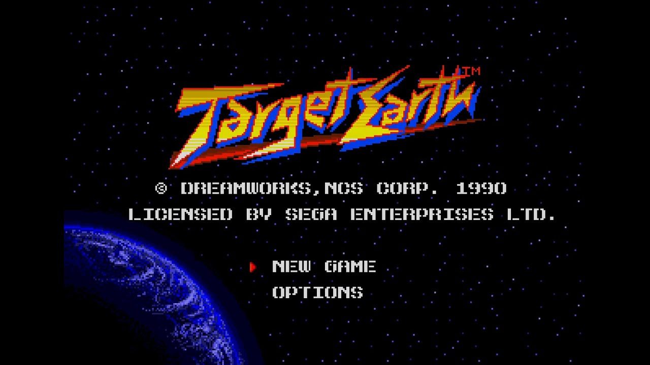 "Target Earth MEGADRIVE