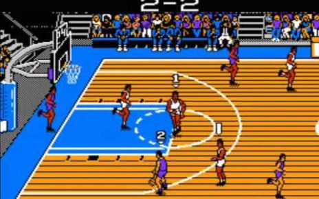 Tecmo NBA Basketball NINTENDO NES