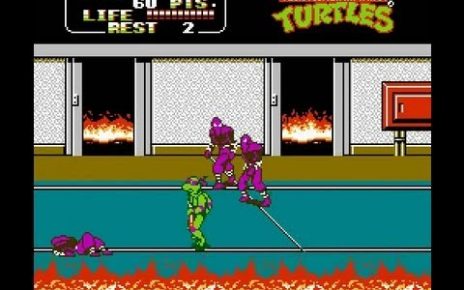 Teenage Mutant Hero Turtles II: The Arcade GamePAL" NINTENDO NES