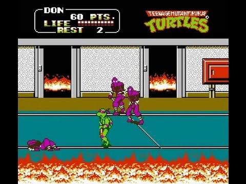 Teenage Mutant Hero Turtles II: The Arcade GamePAL" NINTENDO NES