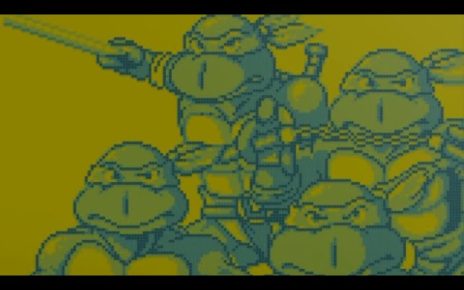 "Teenage Mutant Ninja Turtles: Fall of the Foot Clan gameboy