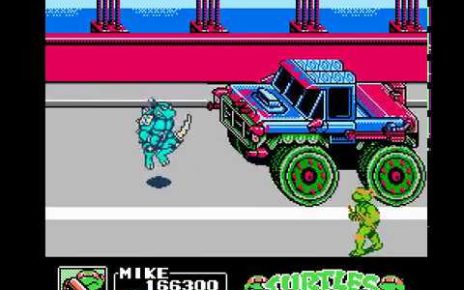 Teenage Mutant Ninja Turtles II: The Manhattan Project JAPAN" NINTENDO NES