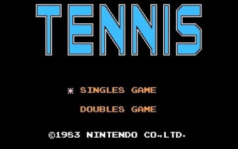 Tennis NINTENDO NES