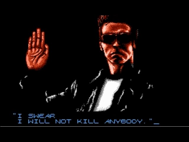 Terminator 2 JAPAN" NINTENDO NES