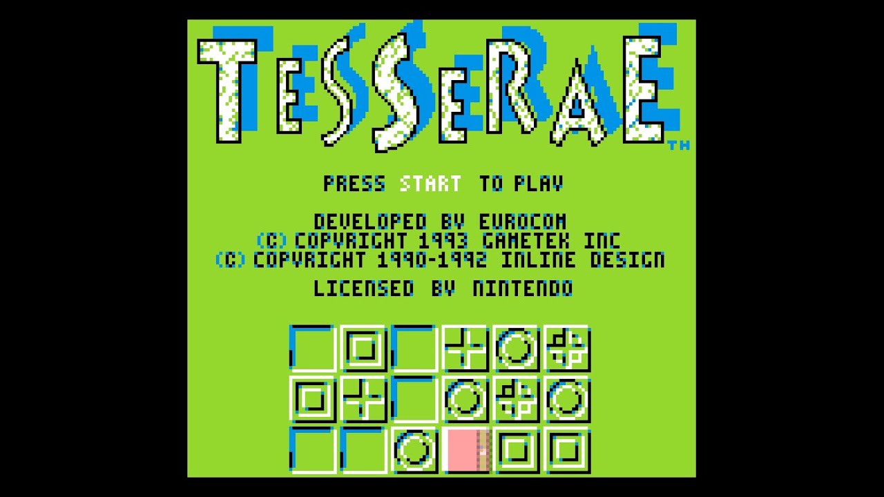 Tesserae gameboy