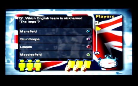 The Great British Football Quiz PLAYSTATION 2