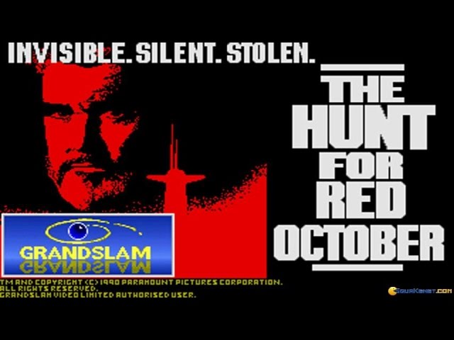 The Hunt for Red October (1990 video game) PC MSDOS