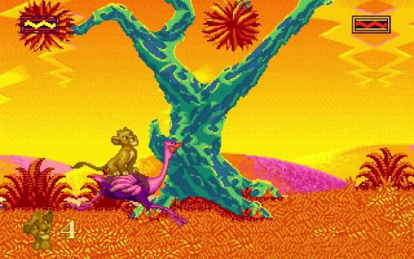 The Lion King (video game) PC MSDOS