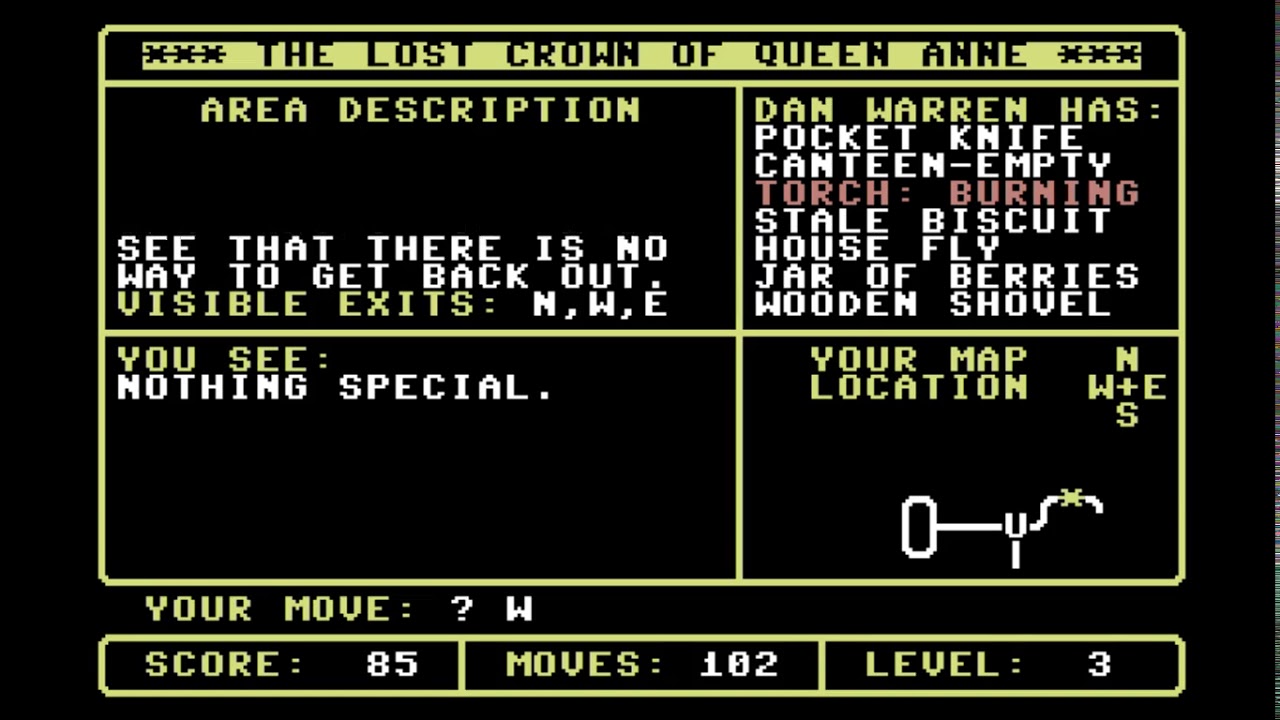 The Lost Crown of Queen Anne PC MSDOS