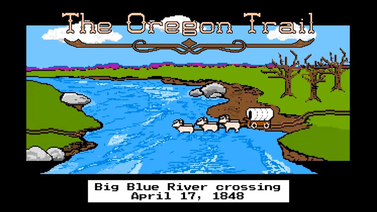 The Oregon Trail (1985 video game) PC MSDOS