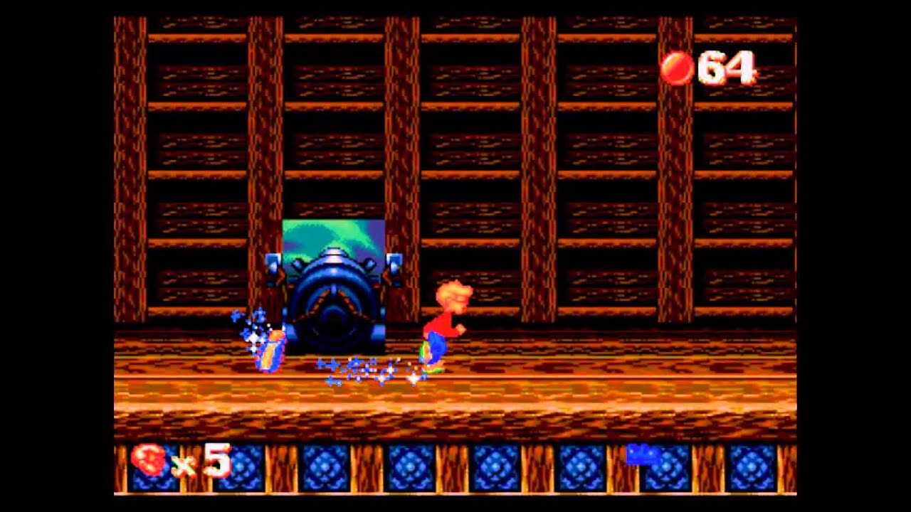 The Pagemaster MEGADRIVE