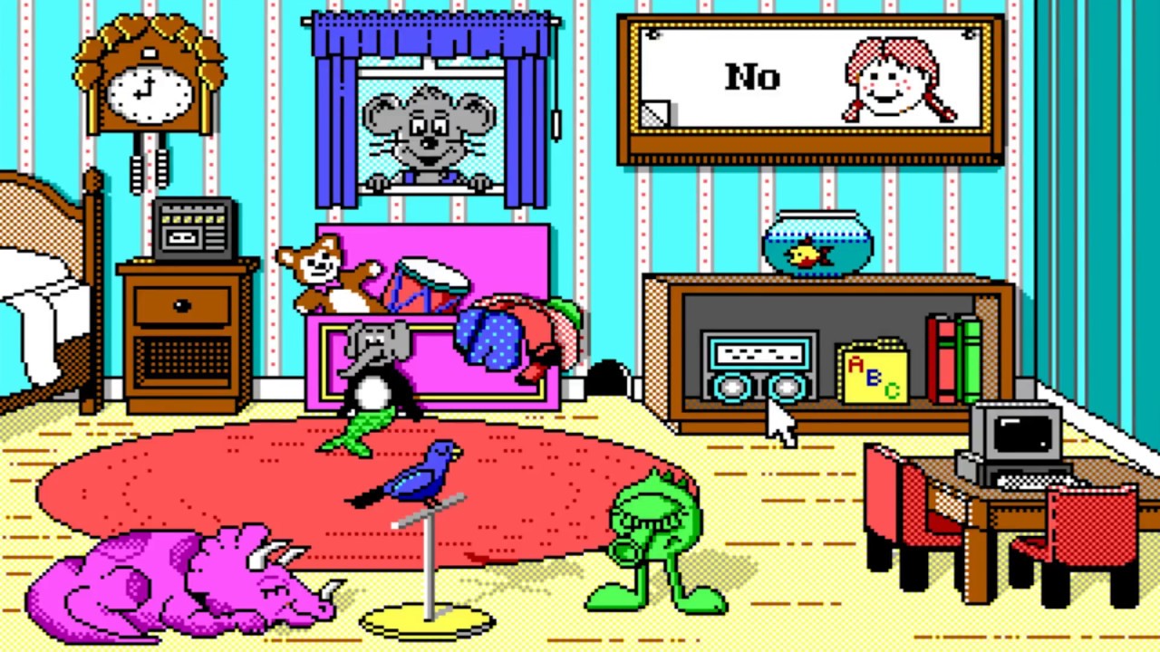 The Playroom (1989 video game) PC MSDOS