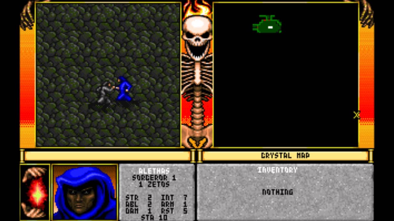 The Red Crystal: The Seven Secrets of Life PC MSDOS