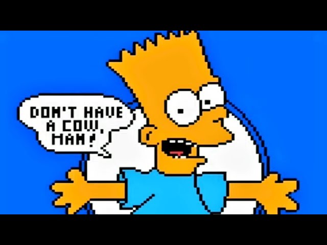 The Simpsons: Bart vs. the World NINTENDO NES