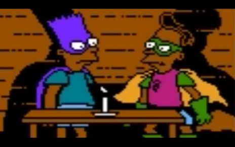 The Simpsons: Bartman Meets Radioactive Man NINTENDO NES