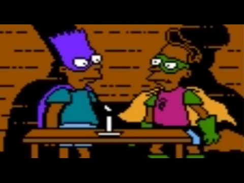 The Simpsons: Bartman Meets Radioactive Man NINTENDO NES