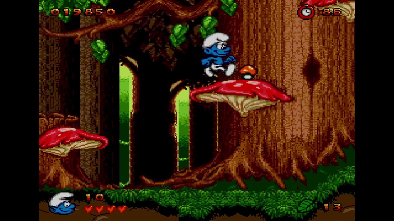 The Smurfs MEGADRIVE