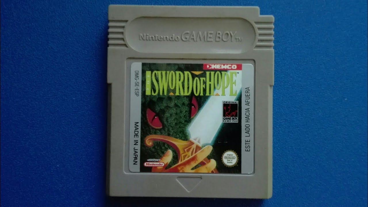 The Sword of Hope II gameboy