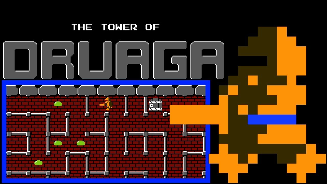The Tower of Druaga NINTENDO NES