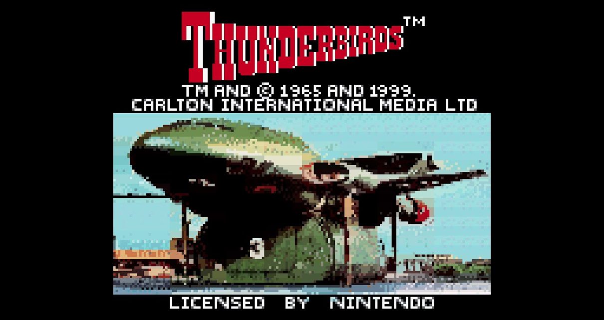 Thunderbirds gameboy