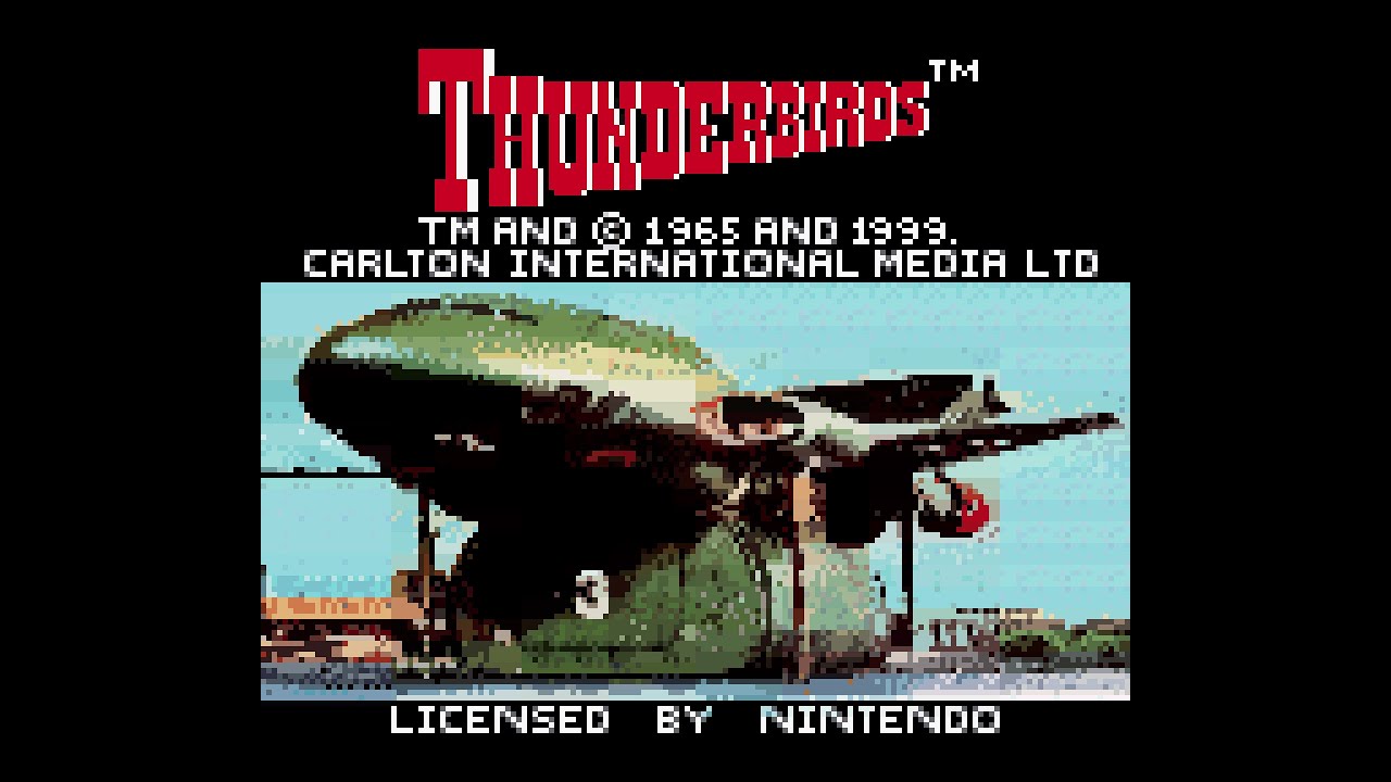 Thunderbirds gameboy
