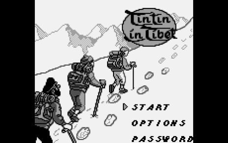 Tintin in Tibet gameboy