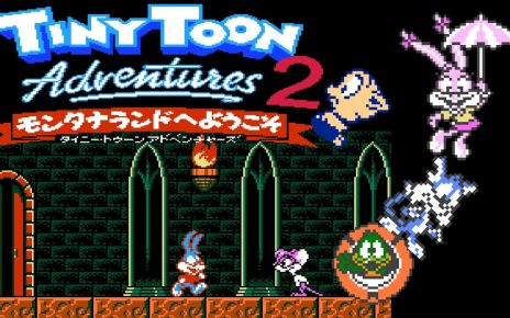 Tiny Toon Adventures 2: Montana Land e Yōkoso JAPAN" NINTENDO NES