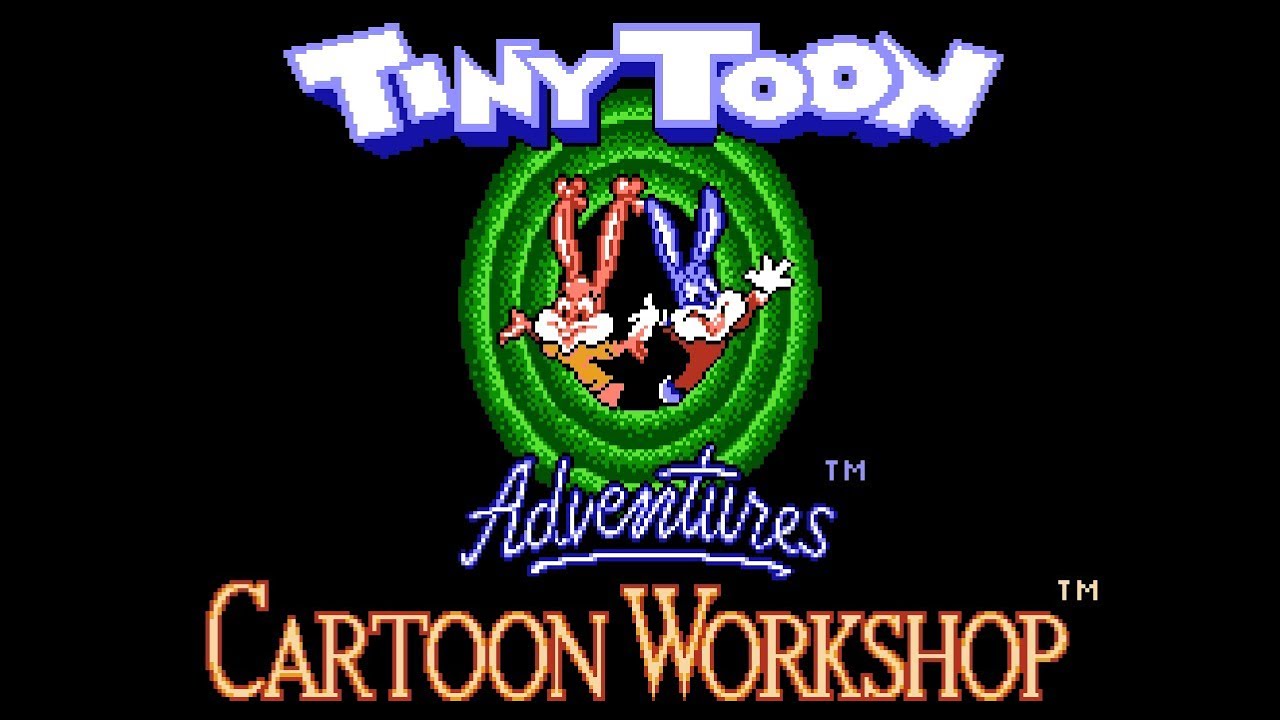 Tiny Toon Adventures Cartoon Workshop NINTENDO NES