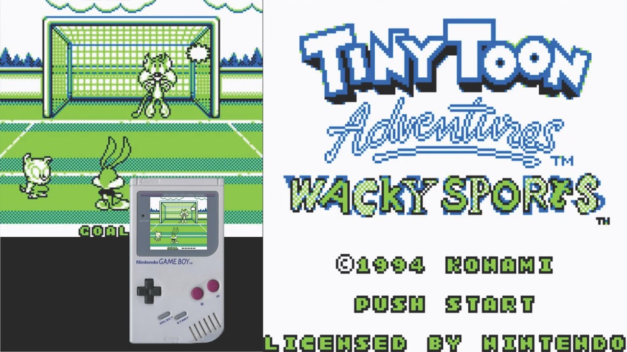 "Tiny Toon Adventures: Wacky Sports gameboy