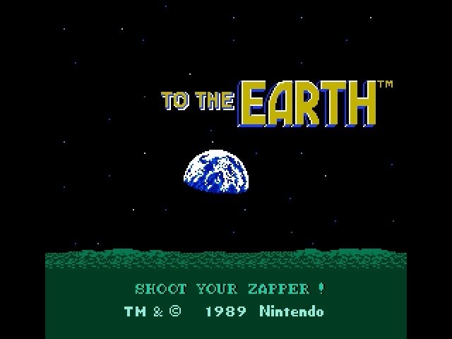 To the Earth NINTENDO NES