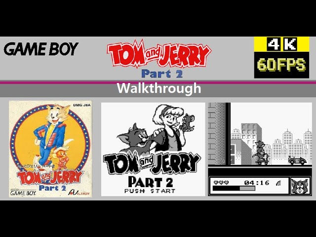 Tom and Jerry Part 2 JP" gameboy