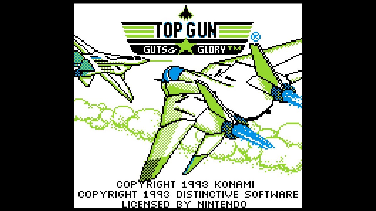 Top Gun: Guts and Glory gameboy