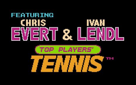 "Top Players' Tennis NINTENDO NES