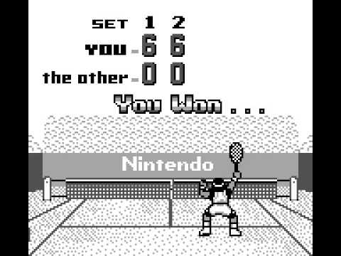 "Top Rank Tennis gameboy