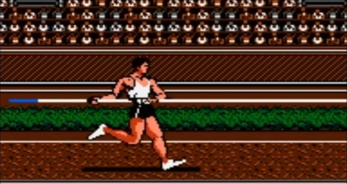 "Track & Field II NINTENDO NES