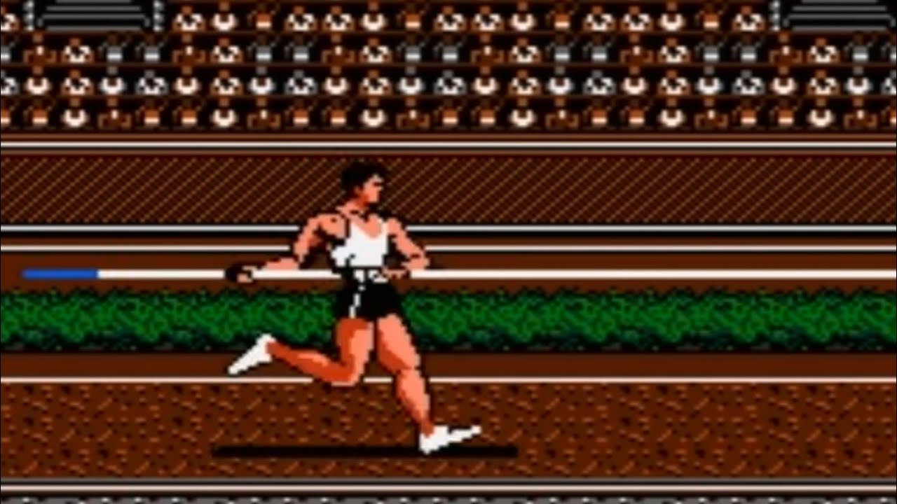 "Track & Field II NINTENDO NES