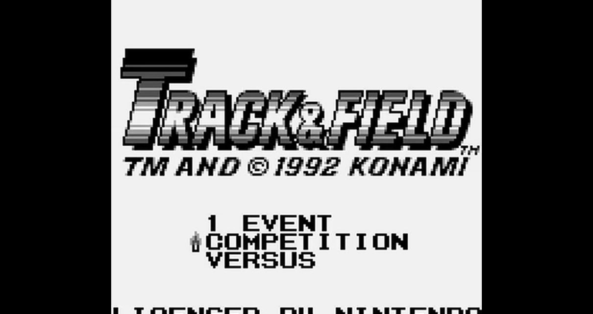 "Track & Field gameboy