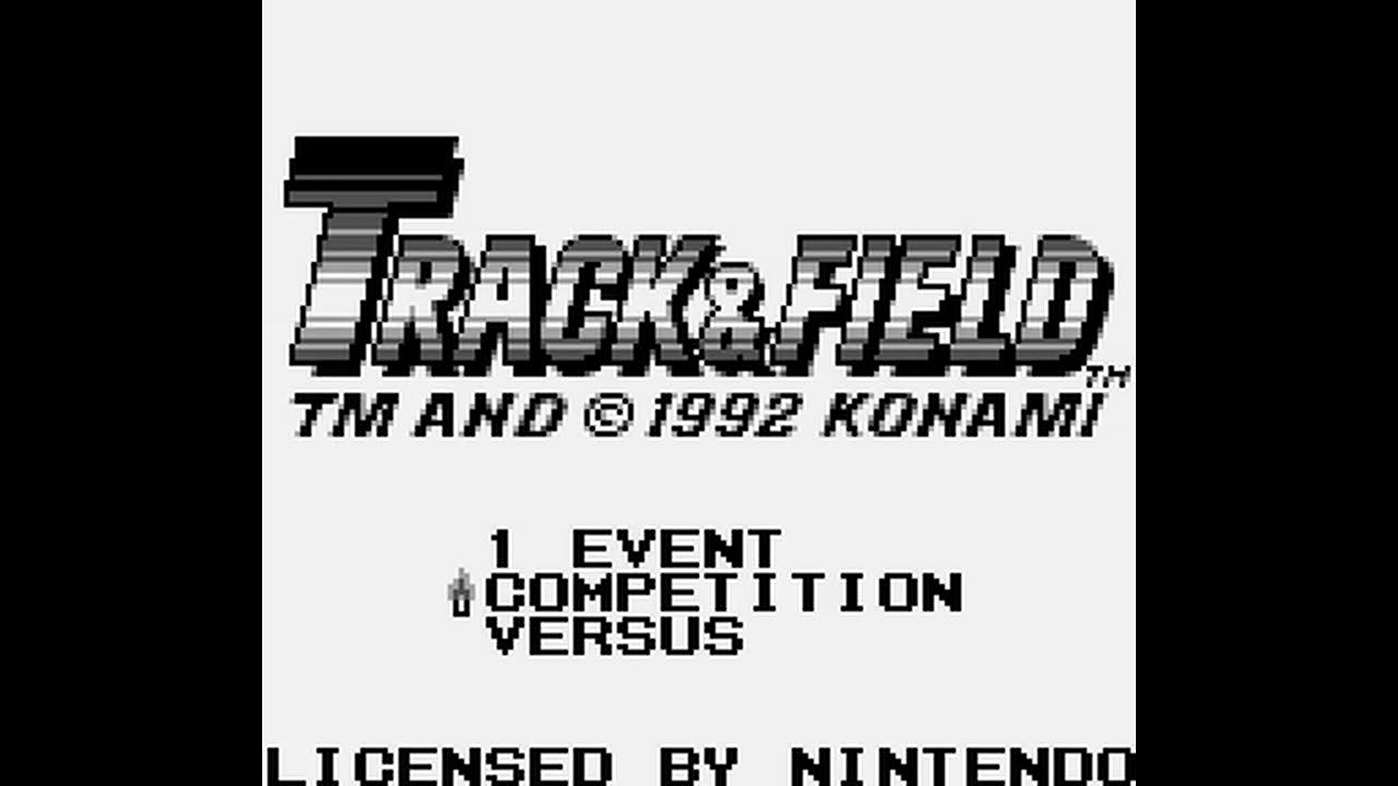 "Track & Field gameboy