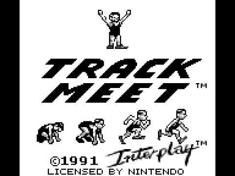 "Track Meet gameboy