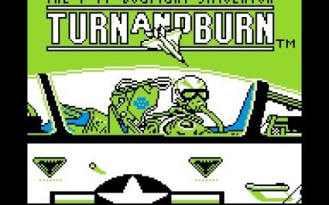 "Turn and Burn: The F-14 Dogfight Simulator gameboy