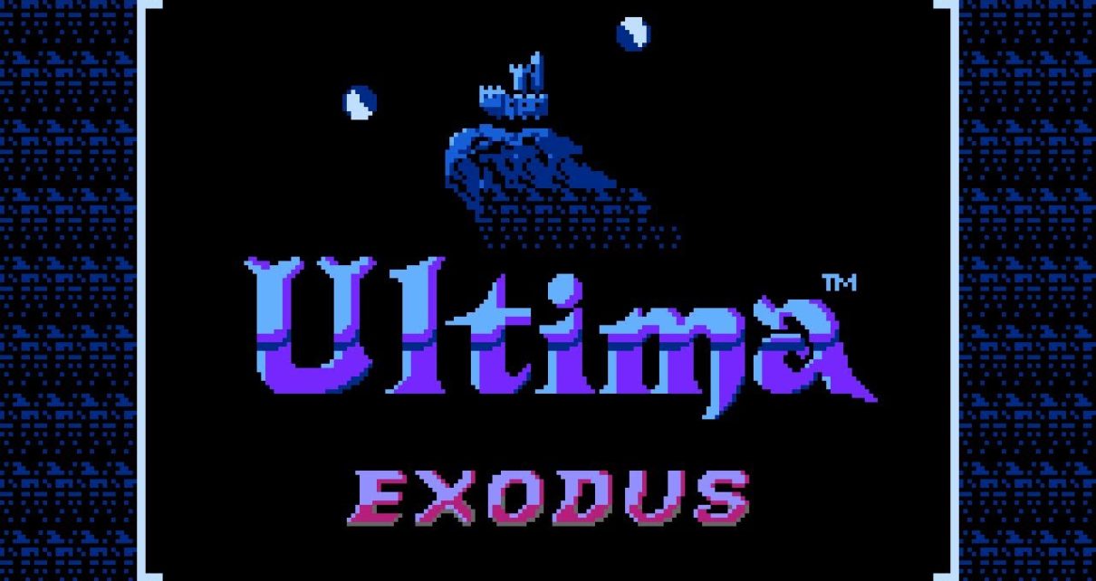 "Ultima III: Exodus NINTENDO NES