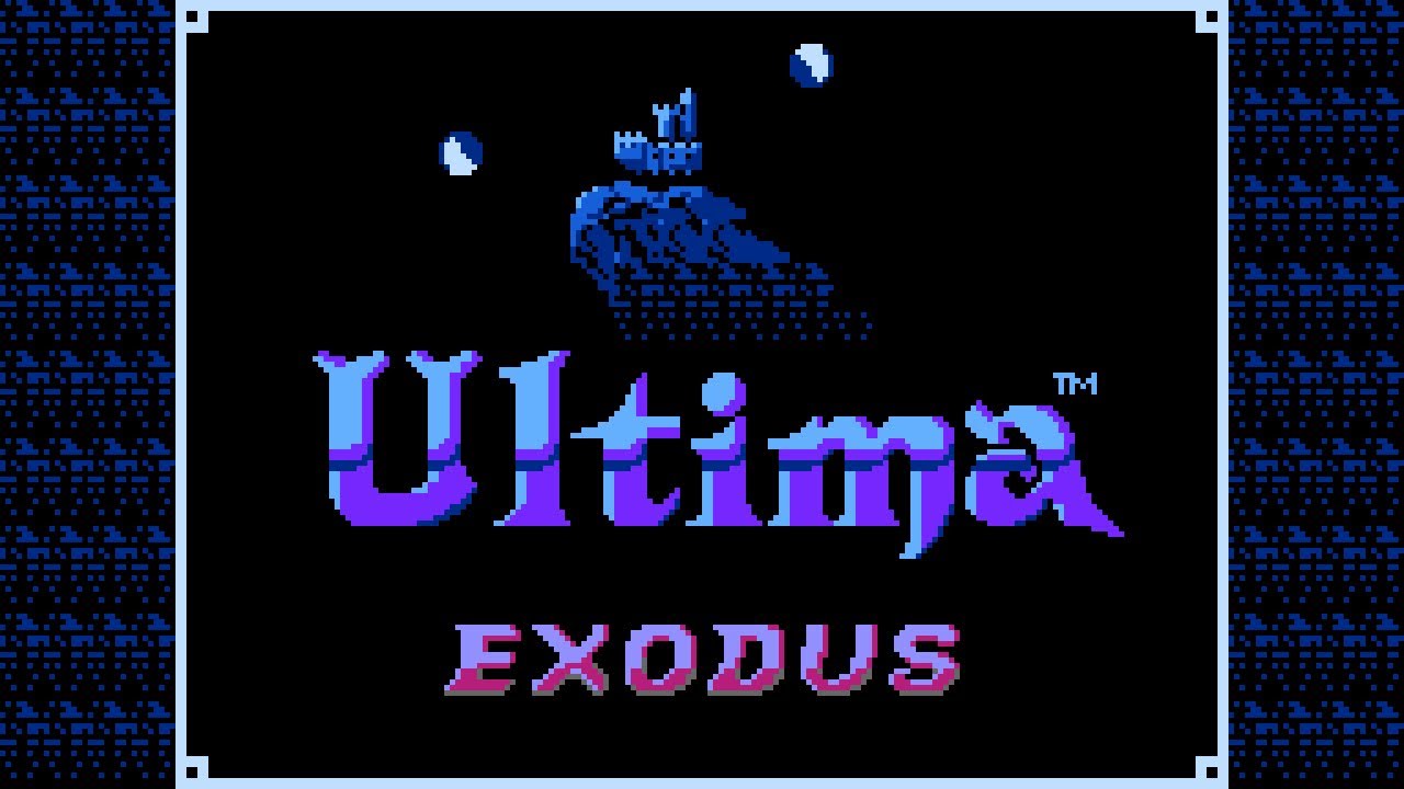 "Ultima III: Exodus NINTENDO NES
