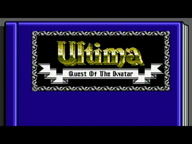 "Ultima IV: Quest of the Avatar NINTENDO NES